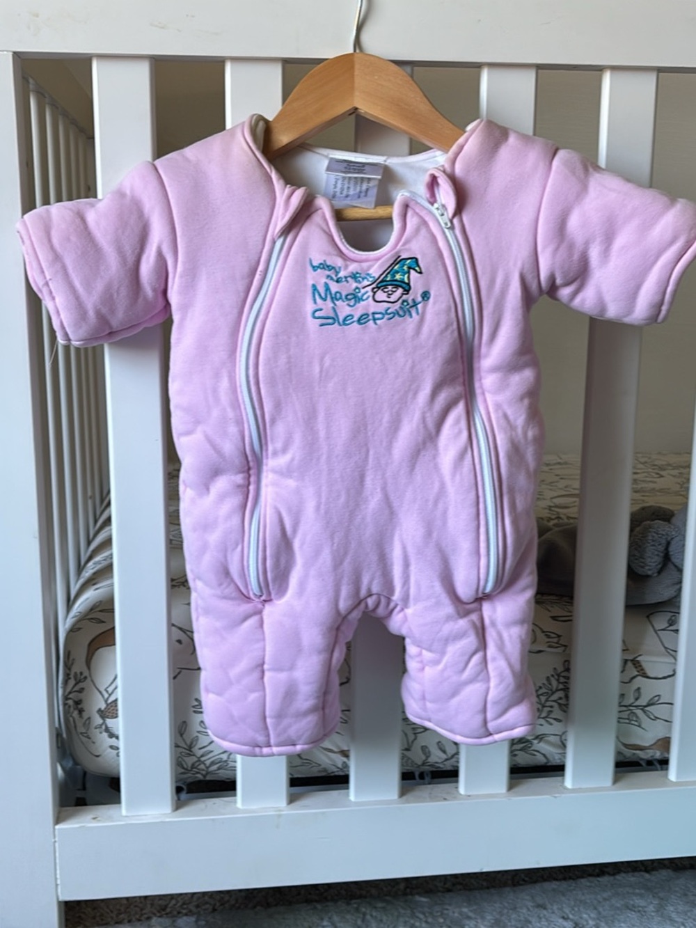 Magic SleepSuit Baby Pink One-Piece Sleepsuit